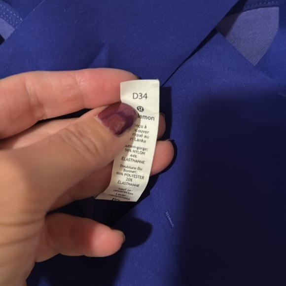 Lululemon energy bra 34D - Picture 4 of 4